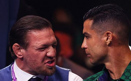 Video Conor McGregor dan Cristiano Ronaldo Tonton Tinju Jadi Bahan Lelucon Netizen