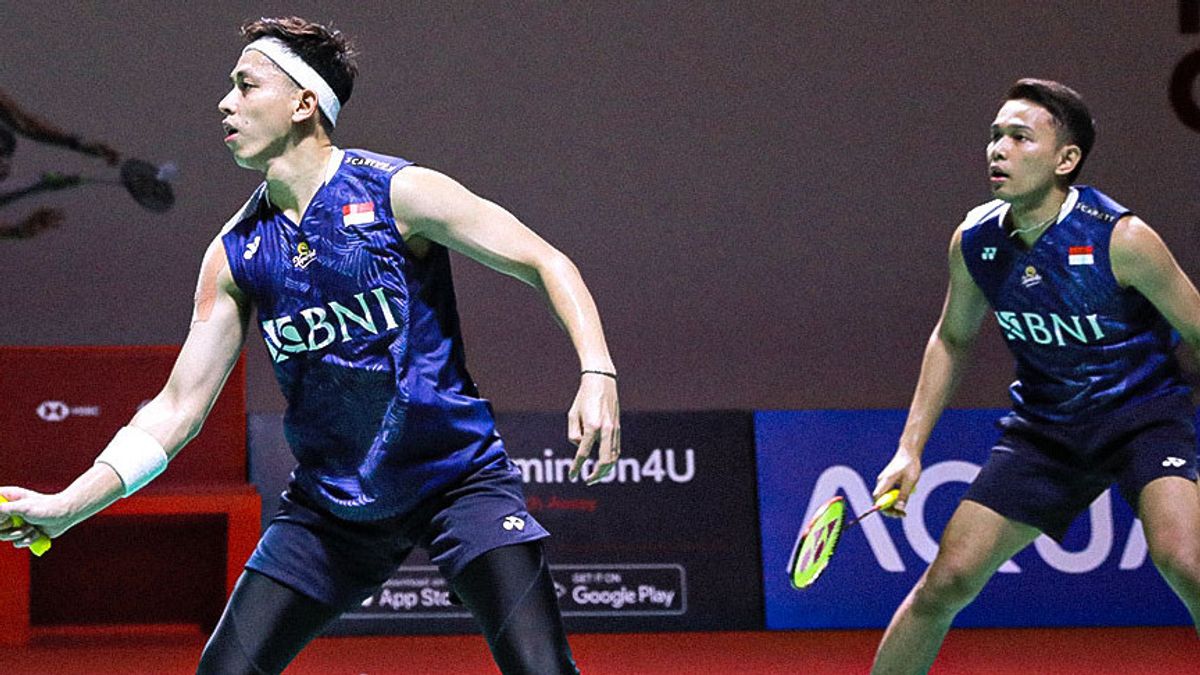 Fajar/Rian Win Easily In The First Round Of The Indonesia Open 2023 Despite Being Enlivened By Tensions