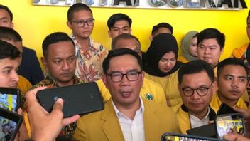Firm! Ridwan Kamil Calls Golkar A Central Party Without A Dowry