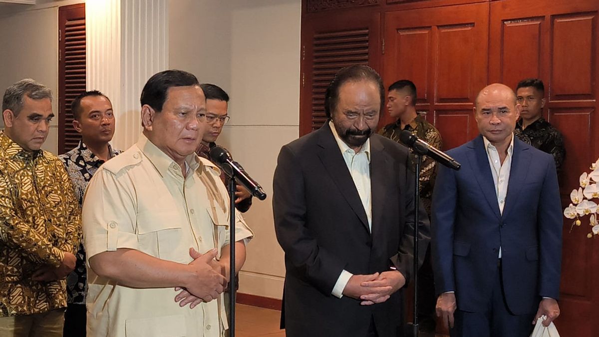 Prabowo, Regarding The RK Cawagub: It's Time For Us To Announce, So There Is A Little Tension