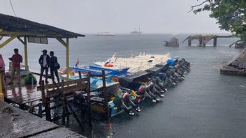 ظاهرة الطقس المتطرفة ، حث BMKG Ternate المجتمع على زيادة التأهب