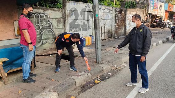 After The Victim Went To The Hospital, The Perpetrator Of The Ojol Penusukan In Tanah Abang Escaped Leave The Motorbike