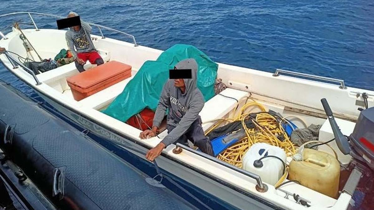 8 Fishermen In Aceh Who Use Illegal Fishing Equipment Arrested