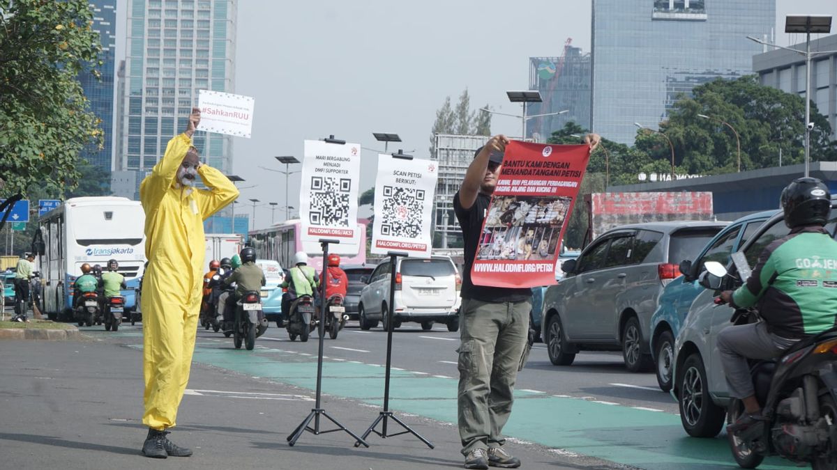 Dog Meat Free Indonesia demande au DPR d'approuver le projet de loi sur la protection des animaux