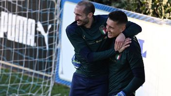 Kata Chiellini Jelang Italia Vs Makedonia Utara di <i>Play-off</i> Piala Dunia 2022: Tak Ada yang Luar Biasa untuk Mengulang Kemenangan di Wembley