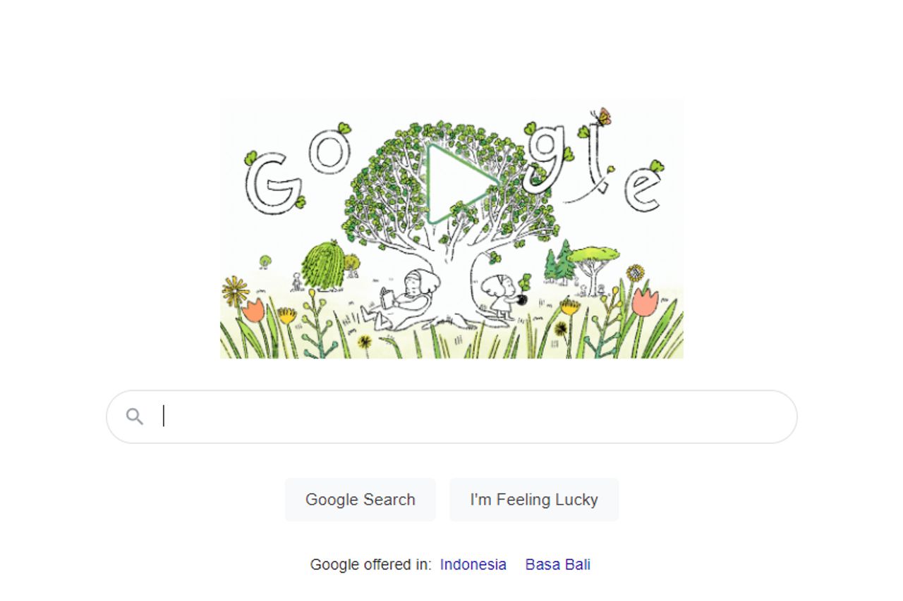 地球の日を祝う、グーグルは木を植えるために私たちを招待します