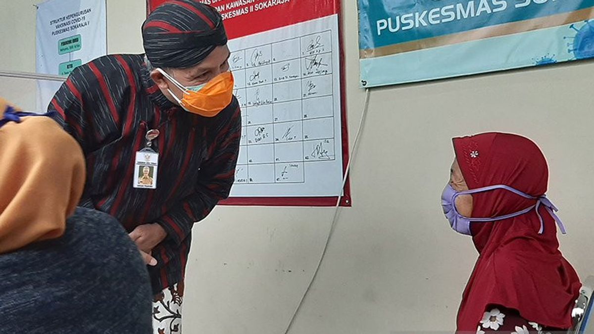  جانجار يطلب من المناطق / المدن في جاوة الوسطى لتعزيز COVID-19 التطعيم