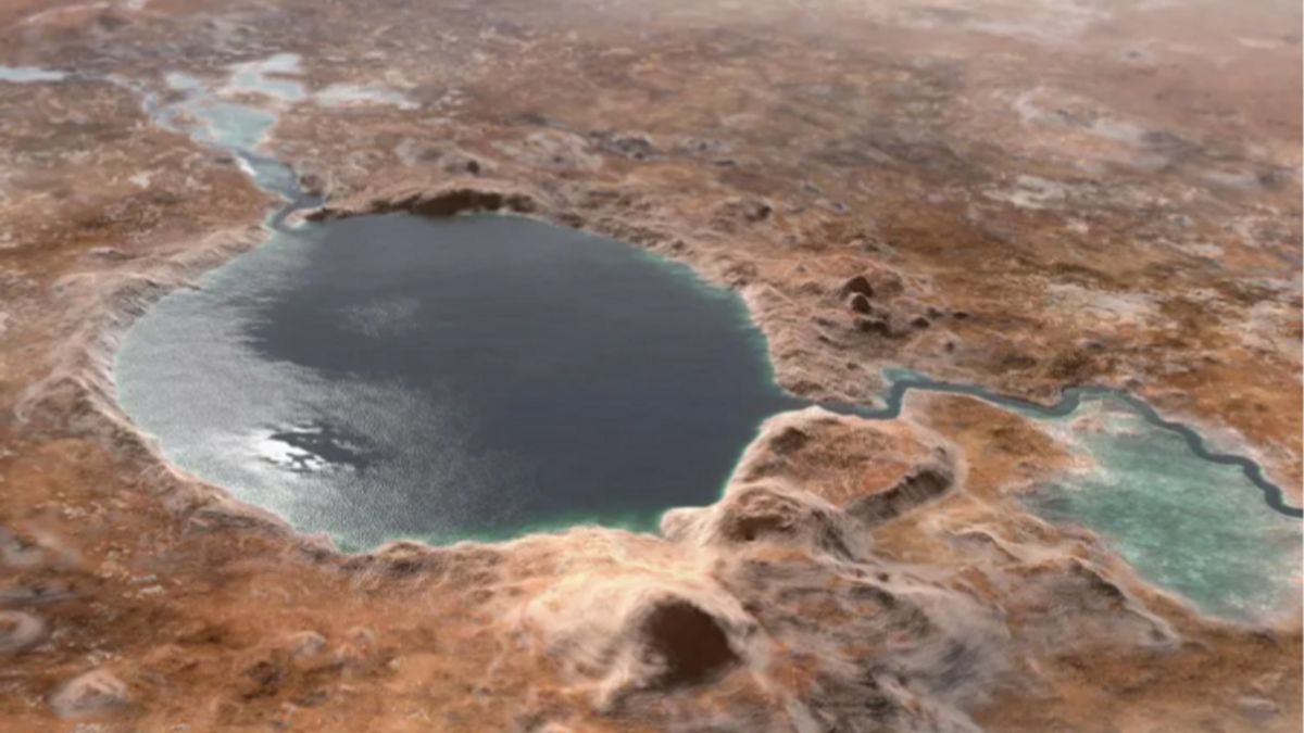 Penjelajah Perseverance NASA Temukan Danau Kuno di Mars