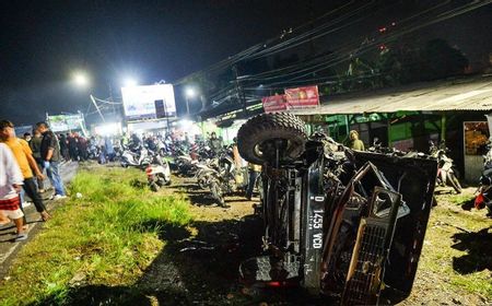 Kemenhub Duga Kecelakaan Bus di Subang akibat Rem Blong