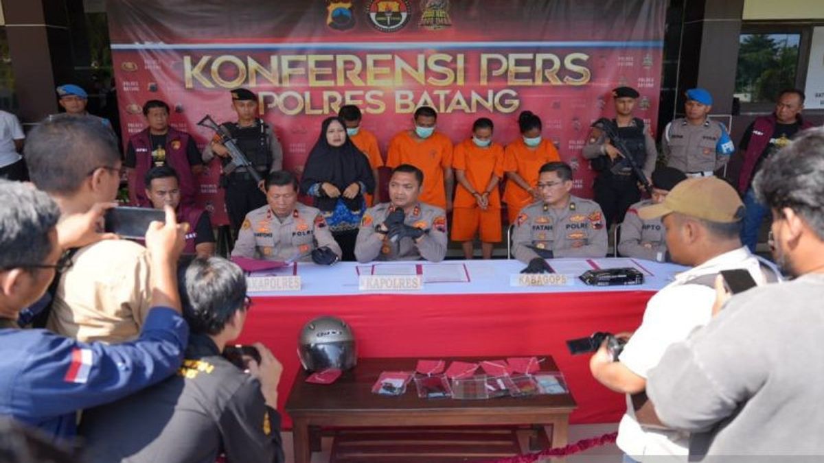 2 Pasangami Istri Kompak Curi Motor Di Batang, Uangnya Untuk Beli Narkoba