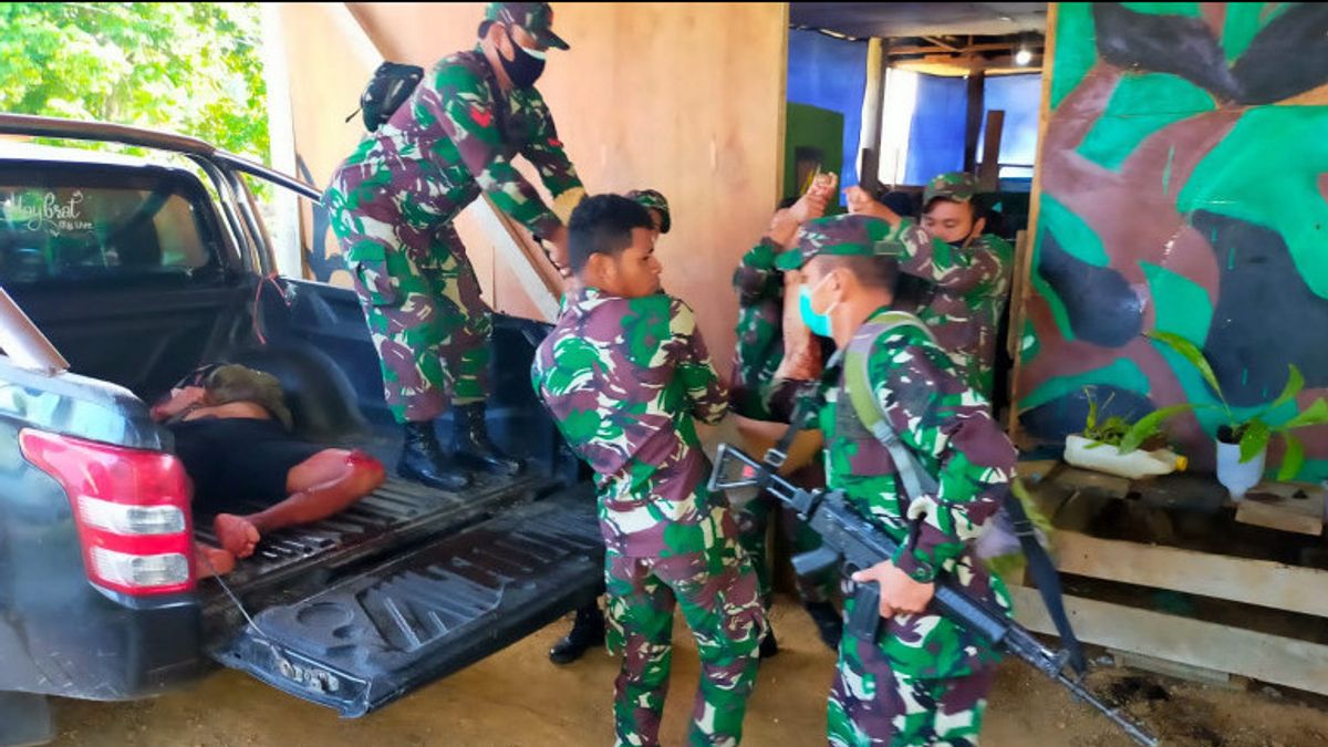 Sleeping, 4 Indonesian Army Soldiers Died In OTK Attack In West Papua