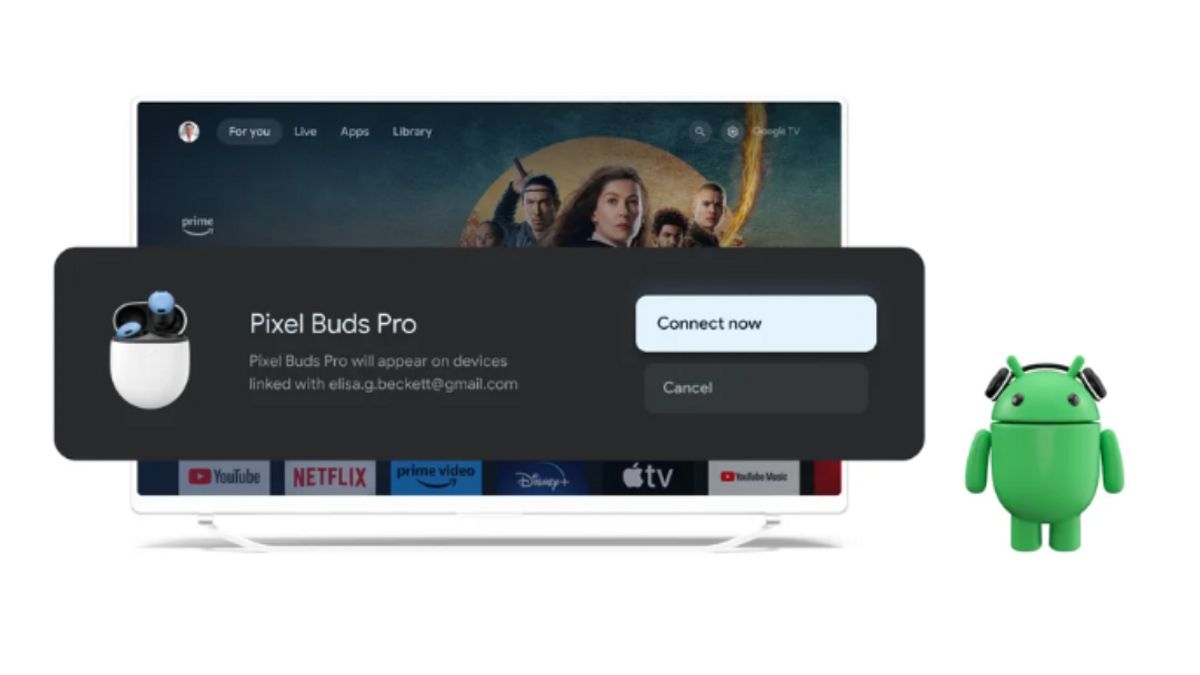 Google Introduces Fast Pair For Google TV At CES 2024