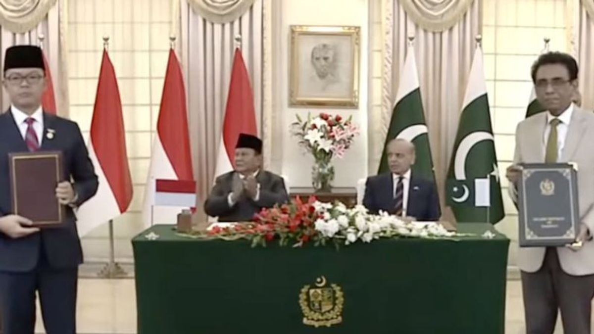 Disaksikan Prabowo dan PM Sharif, Indonesia-Pakistan Tandatangani  7 MoU
