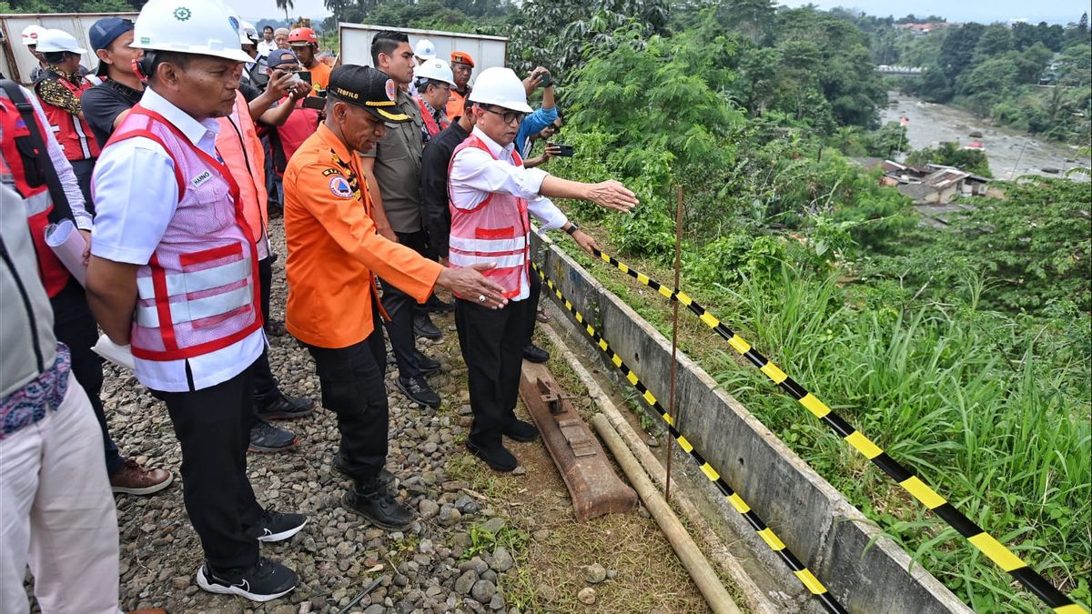 Repair Of The Bogor-Sukabumi Train Line Takes 3 Months, Minister Of Transportation Budi: The Decree Is Very High