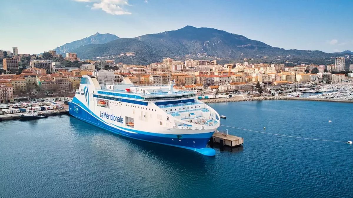 The First Emissionless Feri Ship In The World Circulating Between Marseille And Corsica