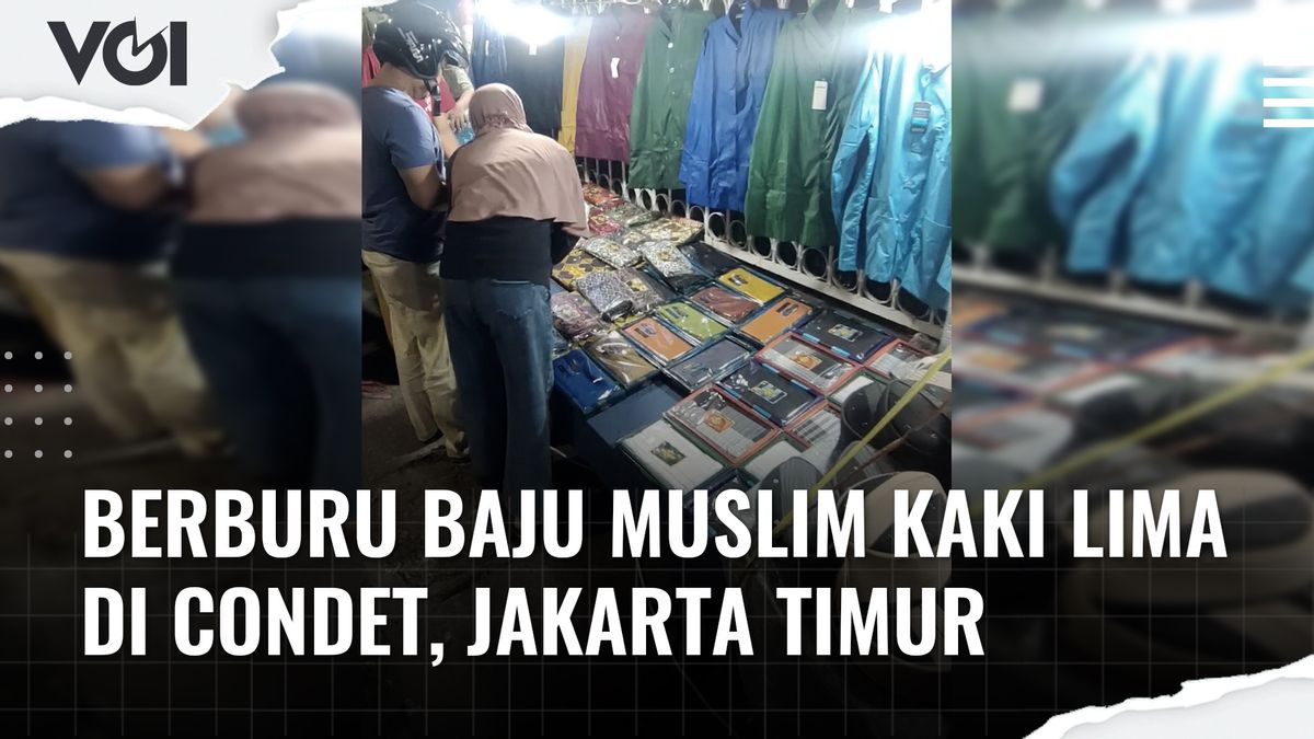 VIDEO: Hunting For Street Muslim Clothing At Condet, East Jakarta