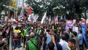 Demo di Gedung DPRD DKI, Ojol ke Anggota Dewan: Jangan Berlakukan ERP Jika Berharap Suara Kami di Pemilu