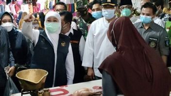 Kabar Gembira dari Khofifah: Harga Kebutuhan Pokok di Jawa Timur Stabil Jelang Lebaran 2021