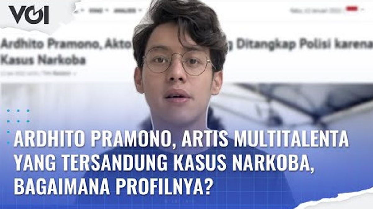 VIDÉO: Ardhito Pramono, Artiste Aux Multiples Talents Qui Est Tombé Sur Une Affaire De Drogue, Comment Son Profil