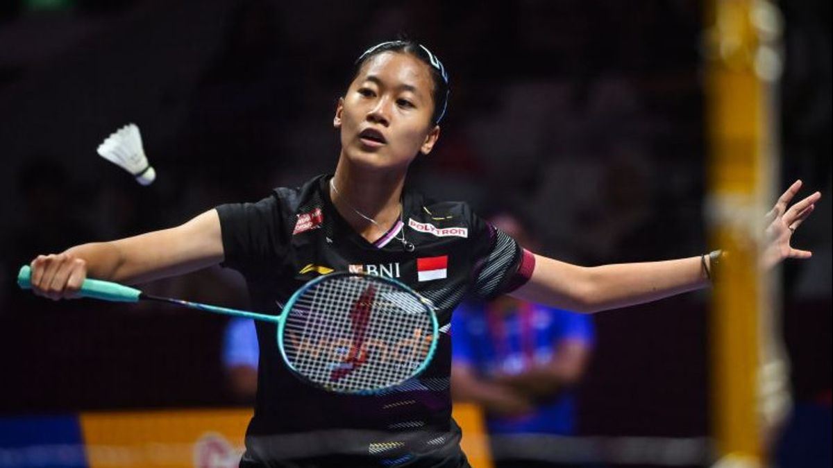 Putri Kusuma Wardani在2025年印度尼西亚公开赛四分之一决赛中停滞不前,东道主Nihil女子单打冠军