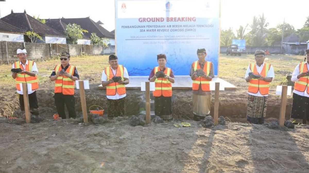 Klungkung Regency Government Uses Seawater Purification Technology In Nusa Penida