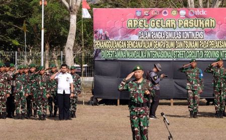 Gelar Simulasi Kontigensi MotoGP Mandalika 2023, TNI: Memastikan Seluruh Pihak Efektif Berkoordinasi