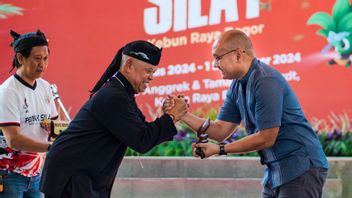 Préservé par la préservation du silat, le jardin botanique de Bogor a reçu du maillot de Pusaka d’IPSI