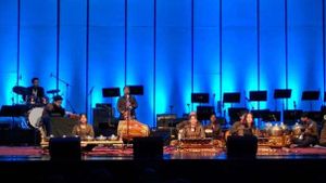 Indonesian Gamelan Performed At The Ecuador 2024 Jazz Festival