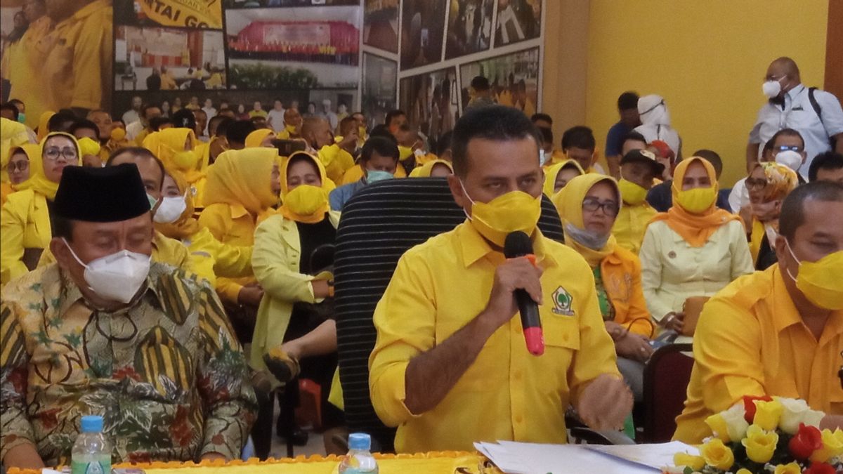 Chairman Of The DPD Golkar North Sumatra Ijeck Claims Winning Candidates Taken In 16 Pilkada