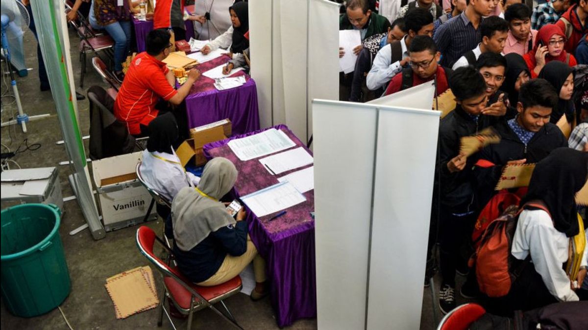 インドネシアの失業率は720万人に達しました, BPS:パンデミック前は低くなっています