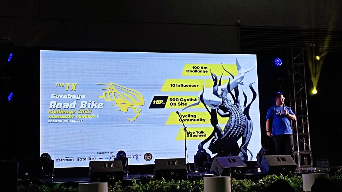 500 Cyclists And 10 Influencers Will Ride 100 Kilometers At The TX Surabaya Road Bike Challenge 2022