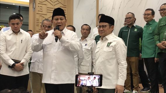 Prabowo Besar Hati接受PKB希望继续与Gerindra合作的声明