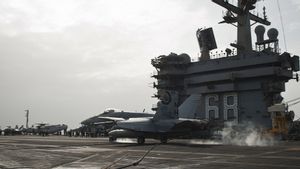 Balas Penyitaan Kapal Touska, Iran Serang Kapal Amerika dengan Drone