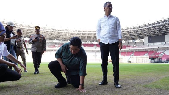 SUGBK Grass Damaged After Blackpink Concert, Erick Thohir: Directors Respond To Improvements