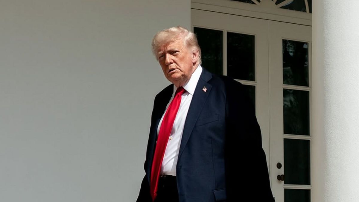 Philippine President Marcos Jr. Meet Trump At The White House To Discuss Trade Agreement