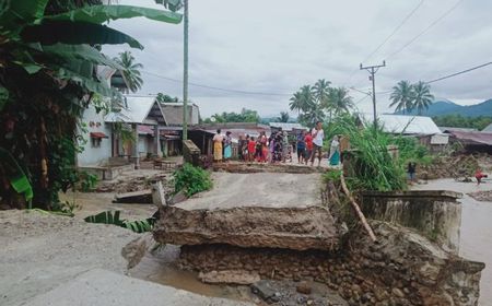 Puluhan Rumah Terdampak Banjir dan Longsor Terjang Tiga Dusun di Kabupaten Sigi Sulteng