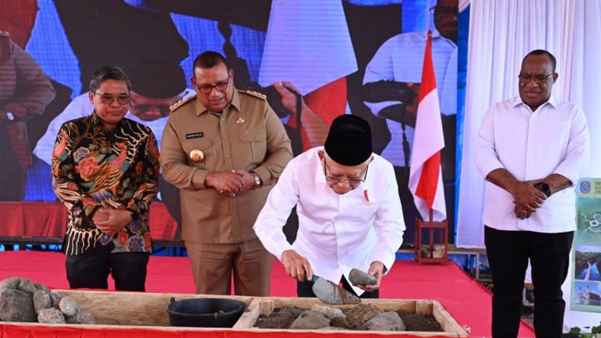 <i>Groundbreaking</i> Kantor Pemrov Papua Barat Daya, Wapres: Lari Kejar Target-target Pembangunan