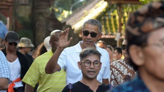 Barack Obama et sa famille vacances à Bali à la commémoration d'aujourd'hui, 23 juin 2017