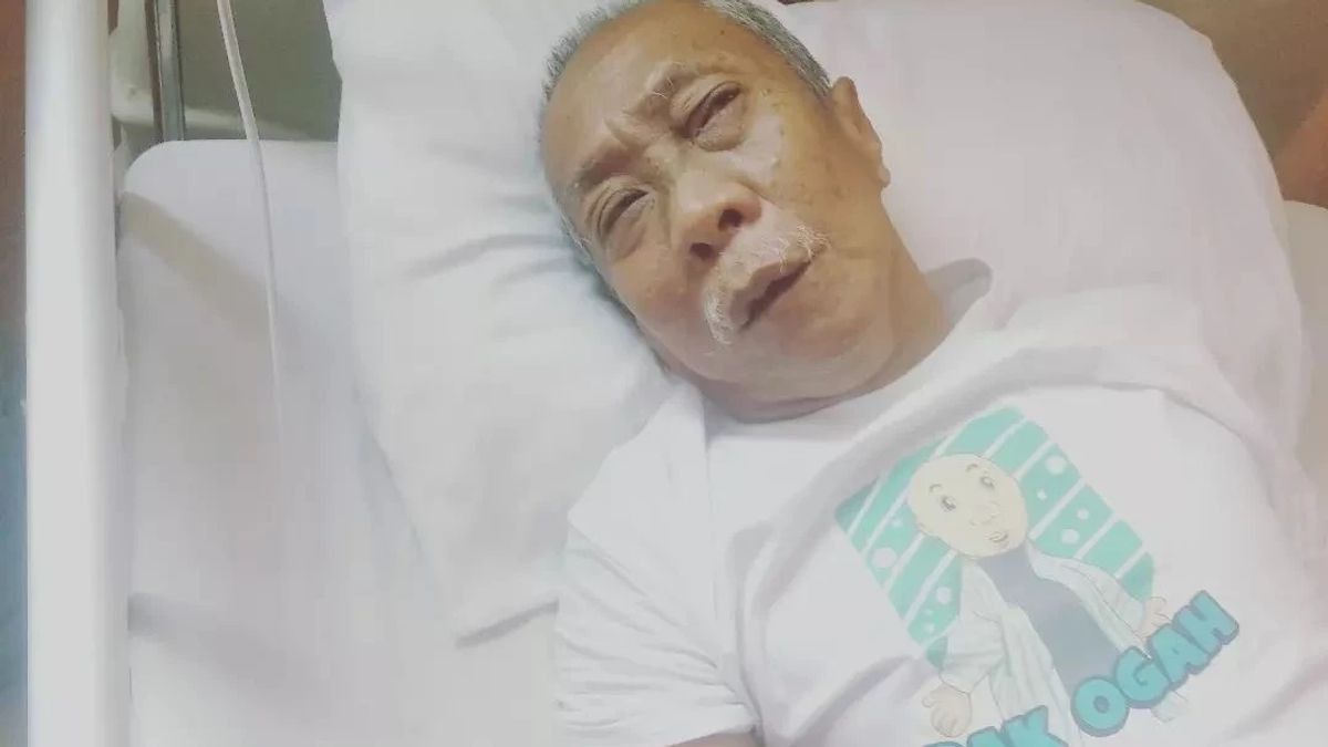 Pak Ogah Dirawat di Rumah Sakit Lagi, Sempat Panggil Nama Almarhum Pak Raden Hingga Minta Pulang