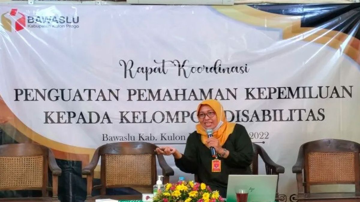Berita Kulon Progo: KPU Menargetkan Partisipasi Disabilitas di Atas 50 Persen