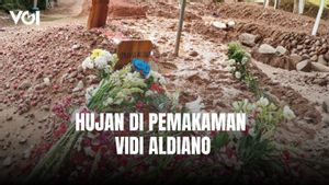 Hujan di Pemakaman Vidi Aldiano, Semua Kehilangan Sosok yang Ramah