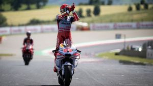 Pimpin Sesi Sprint Race di MotoGP Aragon, Marc Marquez Optimis Masuk Podium