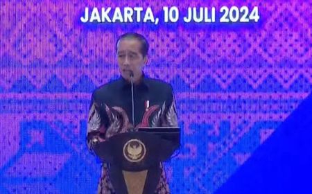 Jokowi Buka Rakernas ke-16 Apkasi di JCC Senayan Jakarta