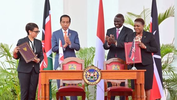 Jokowi Serukan Semangat KAA 1955 Usai Bertemu Presiden Kenya