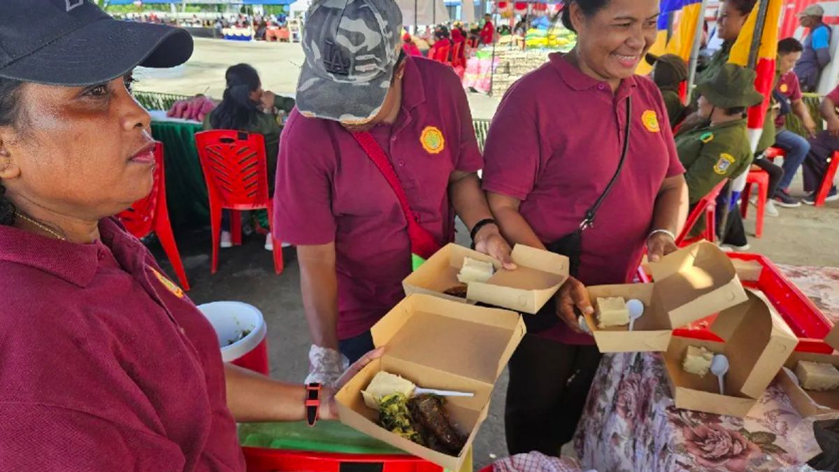 Les spécialités locales en Papouasie peuvent devenir un menu du programme alimentaire gratuit