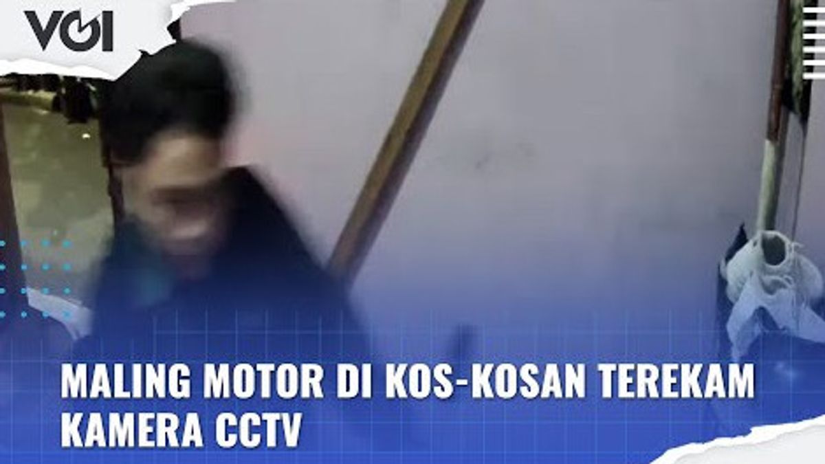 VIDEO: Motorcycle Theft Action In Pisangan Timur, East Jakarta Caught On CCTV Camera