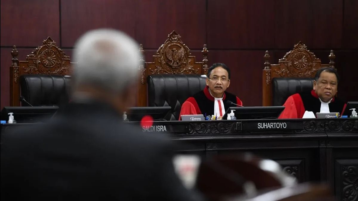 TKN Prabowo-Gibran은 헌법재판소가 증거 부족으로 인해 2024년 대통령 선거 결과 소송을 기각했다고 믿습니다.