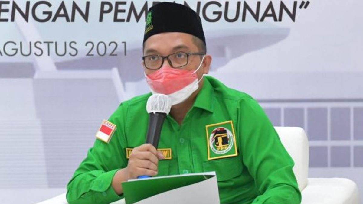 KIB Insinuated By PDIP It's Too Early, PPP DPP Chair Achmad Baidowi: Coalition From An Early Age Is Precisely To Consolidate Barisan