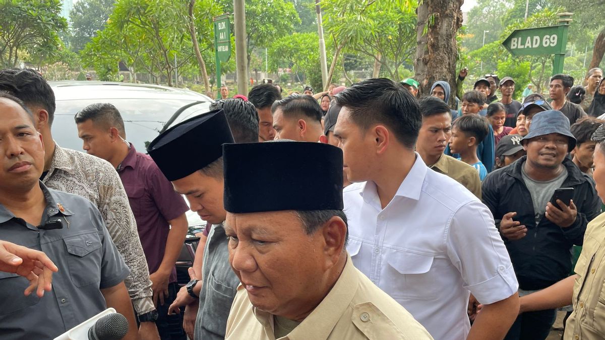 Prabowo OGah répond à la rencontre avec Jokowi après avoir gagné le compte rapide