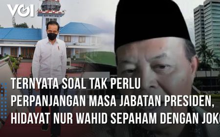 VIDEO: Wacana Perpanjangan Masa Jabatan Presiden, Hidayat Nur Wahid Sepaham dengan Jokowi